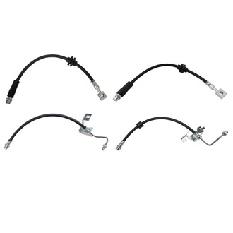 TRQ® - Front and Rear Brake Hydraulic Hose Kit