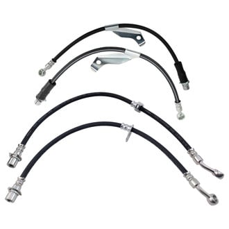 TRQ® - Front and Rear Brake Hydraulic Hose Kit