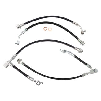 TRQ® - Front and Rear Brake Hydraulic Hose Kit