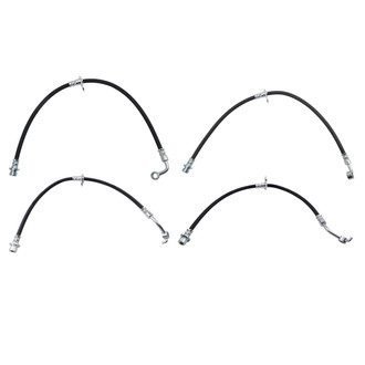 TRQ® - Front and Rear Brake Hydraulic Hose Kit