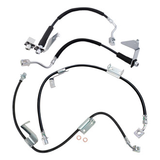 TRQ® - Front and Rear Brake Hydraulic Hose Kit