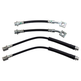 TRQ® - Front and Rear Brake Hydraulic Hose Kit