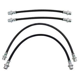 TRQ® - Front and Rear Brake Hydraulic Hose Kit