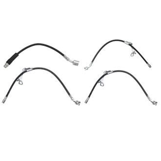TRQ® - Front and Rear Brake Hydraulic Hose Kit