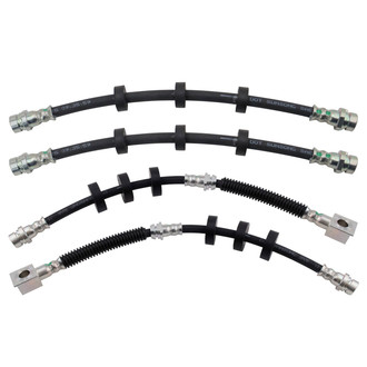 TRQ® - Front and Rear Brake Hydraulic Hose Kit