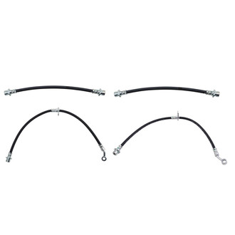TRQ® - Front and Rear Brake Hydraulic Hose Kit
