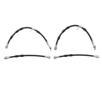 TRQ® - Front and Rear Brake Hydraulic Hose Kit