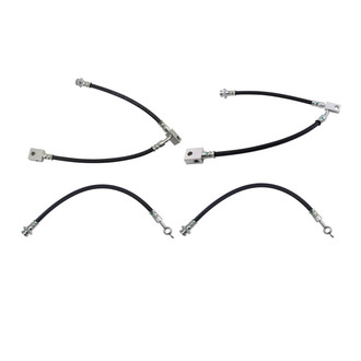 TRQ® - Front and Rear Brake Hydraulic Hose Kit