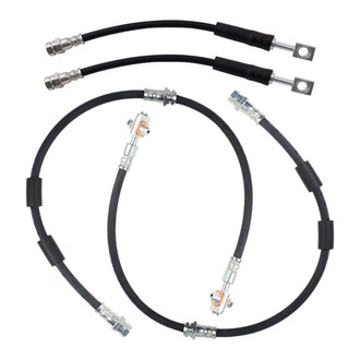 TRQ® - Front and Rear Brake Hydraulic Hose Kit