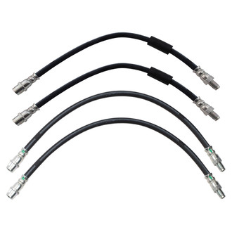 TRQ® - Front and Rear Brake Hydraulic Hose Kit