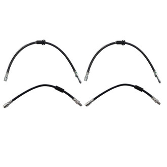 TRQ® - Front and Rear Brake Hydraulic Hose Kit