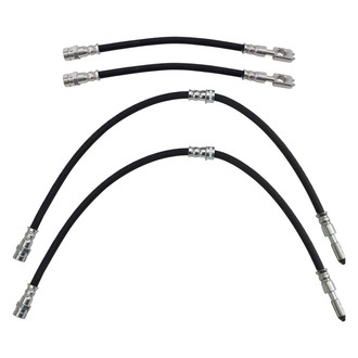 TRQ® - Front and Rear Brake Hydraulic Hose Kit