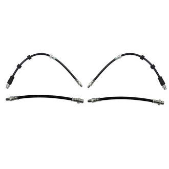 TRQ® - Front and Rear Brake Hydraulic Hose Kit