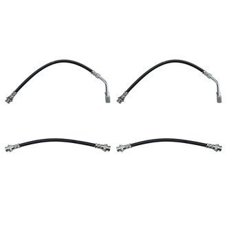 TRQ® - Front and Rear Brake Hydraulic Hose Kit
