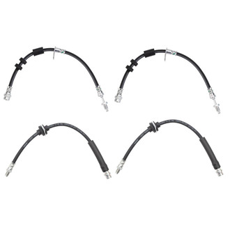 TRQ® - Front and Rear Brake Hydraulic Hose Kit