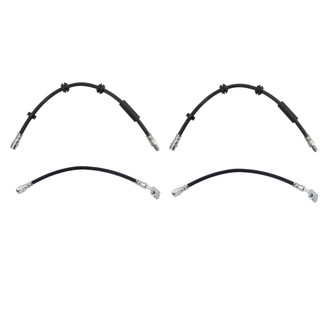 TRQ® - Front and Rear Brake Hydraulic Hose Kit