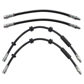 TRQ® - Front and Rear Brake Hydraulic Hose Kit
