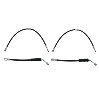 TRQ® - Front and Rear Brake Hydraulic Hose Kit