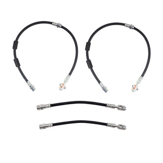 TRQ® - Front and Rear Brake Hydraulic Hose Kit