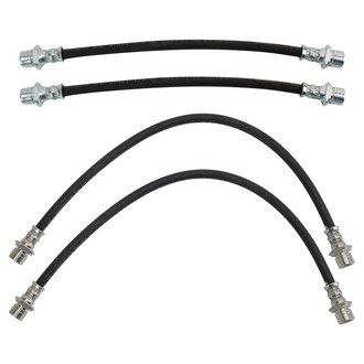 TRQ® - Front and Rear Brake Hydraulic Hose Kit