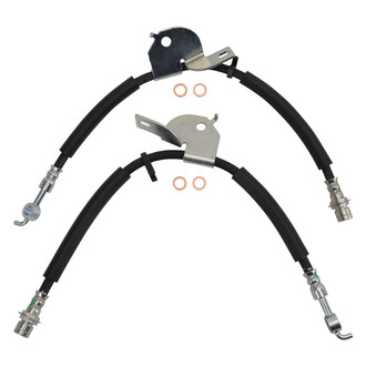 TRQ® - Front Brake Hydraulic Hose Kit