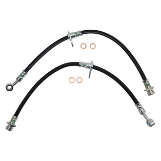 TRQ® - Front Brake Hydraulic Hose Kit