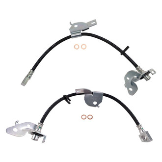 TRQ® - Front Brake Hydraulic Hose Kit
