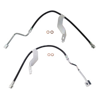 TRQ® - Front Brake Hydraulic Hose Kit