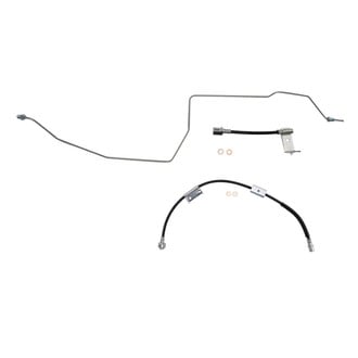 TRQ® - Front Brake Hydraulic Hose Kit