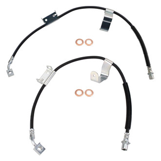 TRQ® - Front Brake Hydraulic Hose Kit