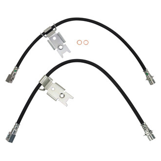 TRQ® - Front Brake Hydraulic Hose Kit