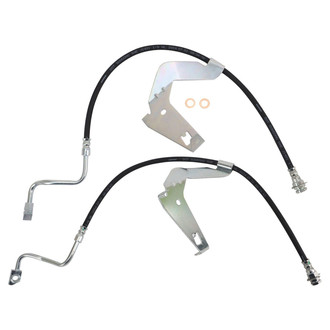 TRQ® - Front Brake Hydraulic Hose Kit