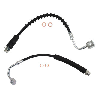 TRQ® - Front Brake Hydraulic Hose Kit