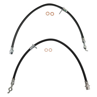 TRQ® - Rear Brake Hydraulic Hose Kit