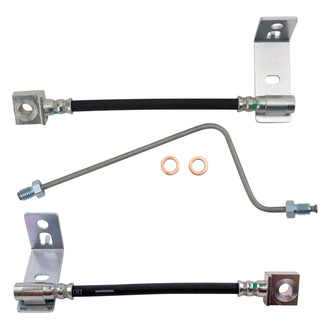 TRQ® - Rear Brake Hydraulic Hose Kit
