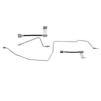 TRQ® - Rear Brake Hydraulic Hose Kit