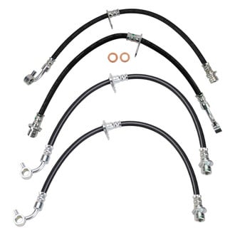TRQ® - Front and Rear Brake Hydraulic Hose Kit