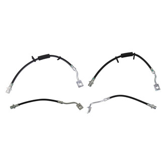 TRQ® - Front and Rear Brake Hydraulic Hose Kit