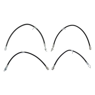 TRQ® - Front and Rear Brake Hydraulic Hose Kit