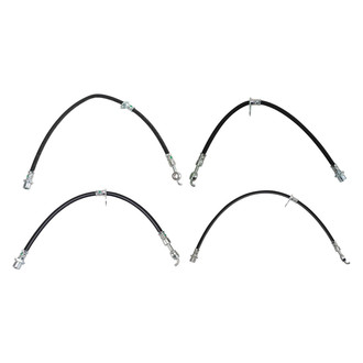 TRQ® - Front and Rear Brake Hydraulic Hose Kit