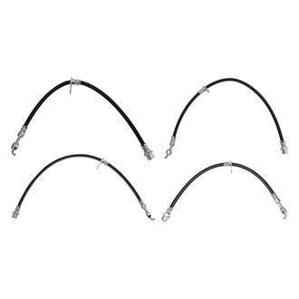 TRQ® - Front and Rear Brake Hydraulic Hose Kit