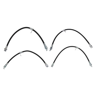 TRQ® - Front and Rear Brake Hydraulic Hose Kit