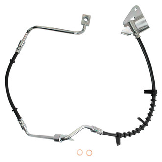 TRQ® - Front Driver Side Brake Hydraulic Hose