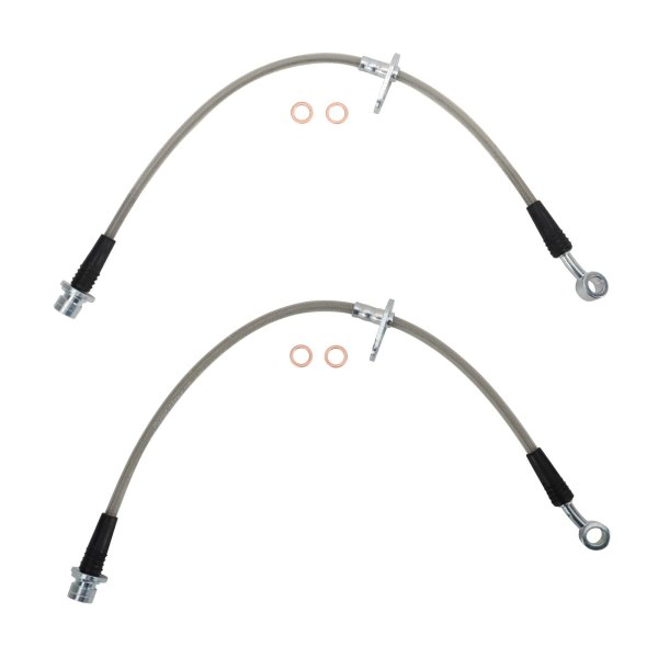 TRQ® - Front Brake Hydraulic Hose Kit