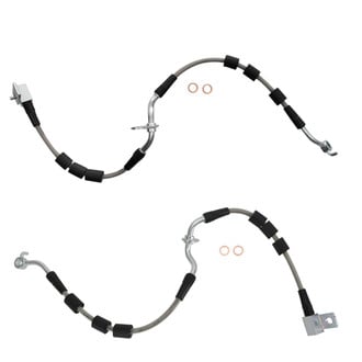 TRQ® - Front Brake Hydraulic Hose Kit