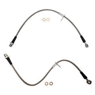 TRQ® - Front Brake Hydraulic Hose Kit
