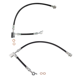 TRQ® - Front Brake Hydraulic Hose Kit