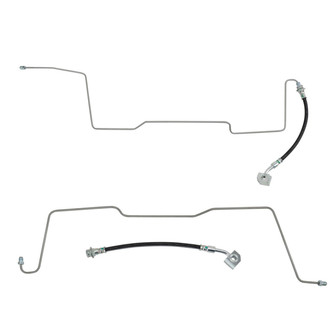 TRQ® - Rear Brake Hydraulic Hose Kit