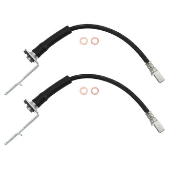 TRQ® - Front Brake Hydraulic Hose Kit