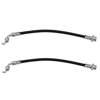 TRQ® BLA63726 - Rear Brake Hydraulic Hose Kit